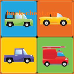 Cars Memory Game for kids icon
