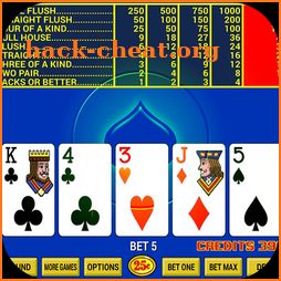 Casino Video Poker Machines Drawing Double Up icon