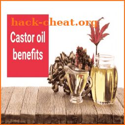 Castor oil benefits icon