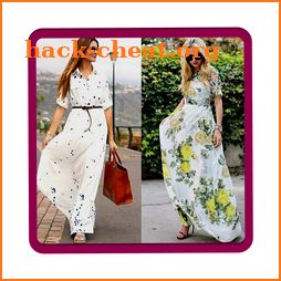 Casual Maxi Dresses With Sleeves icon