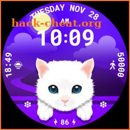 Cat Animated Watch Face 089 icon