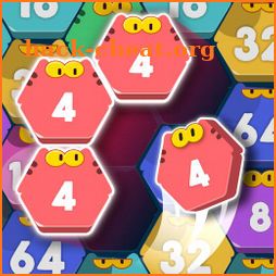 Cat Cell Connect - Merge Number Hexa Blocks icon