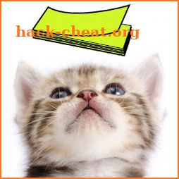Cat Sticky Note Notepad icon