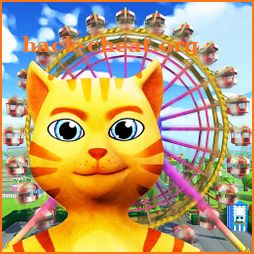 Cat Theme & Fun Park (Gold) icon