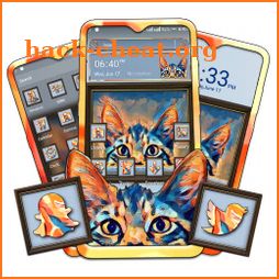 Cat Wall Frame Launcher Theme icon