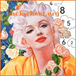 Celebrity Paint by Number Game icon