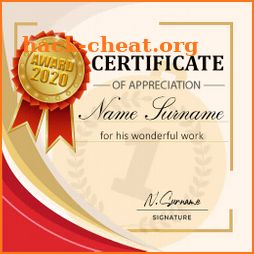 Certificate Maker 2020 📜 Templates and Designs icon