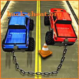 Chained Cars Racing Games Stunt Truck Driver 3D icon