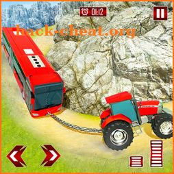 Chained Tractor Towing Bus Rescue Mission icon
