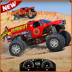 Challenging Monster Truck Stunts Racing Derby Game icon