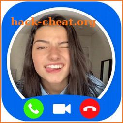 Charli D'amelio fake call icon