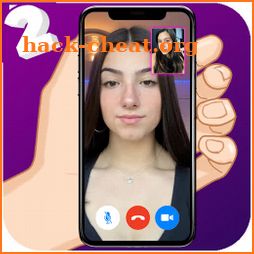 Charli D'amelio fake call video Call real 2020 icon