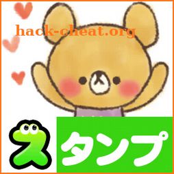 Charming bear Stickers icon