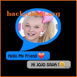 Chat JoJo Siwa Prank icon