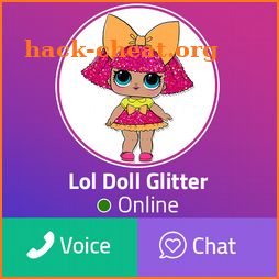 Chat Messenger With Lol Doll Glitter Surprise icon
