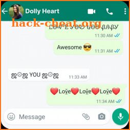 Chat Style : Font for WhatsApp icon
