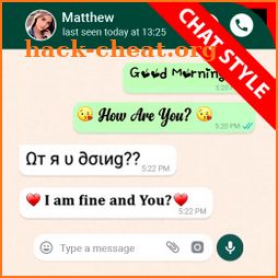 Chat Styles: Cool Font & Stylish Text for WhatsApp icon