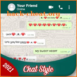 Chat Styles: Stylish Fonts & Keyboard for WhatsApp icon
