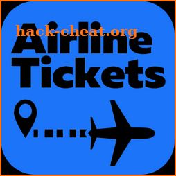 Cheap flights tickets icon