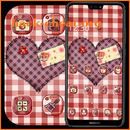 Checkers heart theme icon