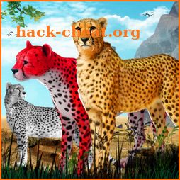Cheetah Family Simulator Game icon