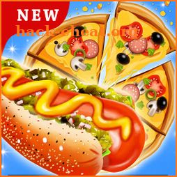 chef Pizza maker-hot dog maker cooking game 2019 icon