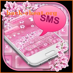 Cherry Blossom SMS Keyboard Theme icon