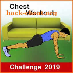 Chest workout at home. Challenge 30 days. icon