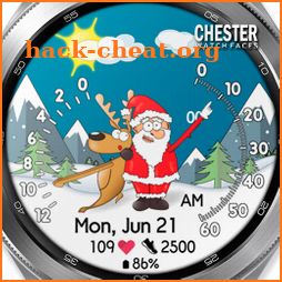 Chester Santa Claus watch face icon