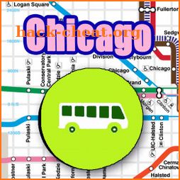 Chicago Bus Map Offline icon