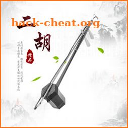 Chinese Erhu instrument Music icon