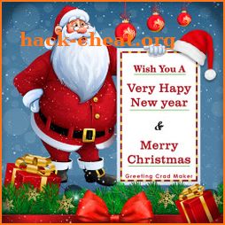Christmas & New Year Greeting Card Maker icon