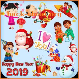 Christmas And New Year Stickers For Whatsapp icon