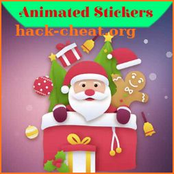 Christmas Animated Stickers 2021 icon