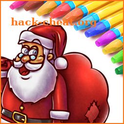 Christmas Color Book For Kids Free icon