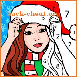 Christmas Color by Number: Christmas Coloring Book icon