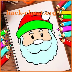 Christmas Coloring Book For Kids - Christmas Game icon