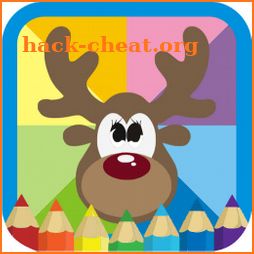 christmas coloringbook 2018 icon