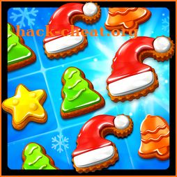 Christmas Cookie - Santa Claus's Match 3 Adventure icon