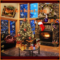 Christmas Fireplace LWP icon