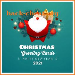 Christmas Greeting Cards, New Year 2021 icon
