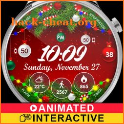 Christmas Lights Watch Face icon