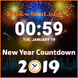 Christmas New Year Countdown 2019 icon