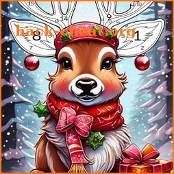 Christmas Paint by Number icon