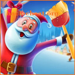 Christmas Santa Home Makeover House Cleaning Game icon