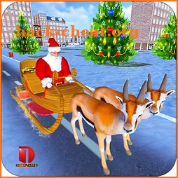 Christmas Santa Rush Delivery- Gift Game icon