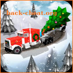 Christmas Tree Transport Truck Driver Simulator icon