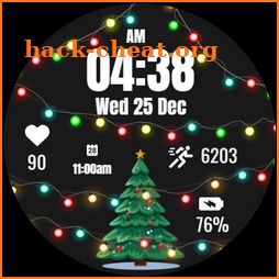 Chritsmas Lights Watch Face icon