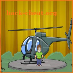 Chubby Boy Helicopter Escape icon