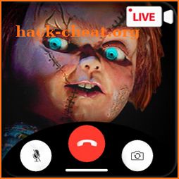 chucky scary doll video call,and chat simulator icon